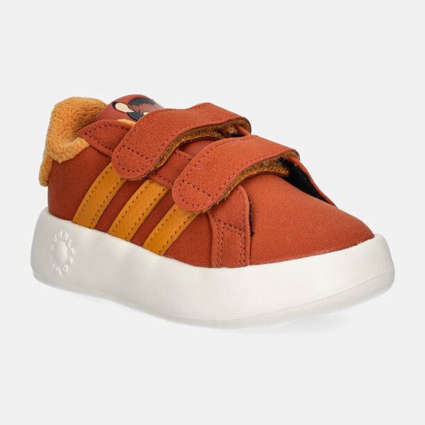 adidas sneakers pentru copii GRAND COURT Bambi CF culoarea maro