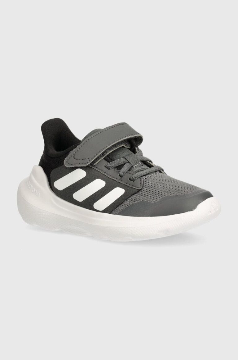 adidas sneakers pentru copii Tensaur Run 3.0 EL C culoarea gri