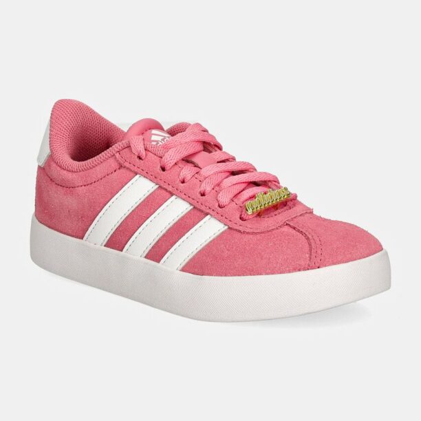 adidas sneakers pentru copii VL COURT 3.0 culoarea roz