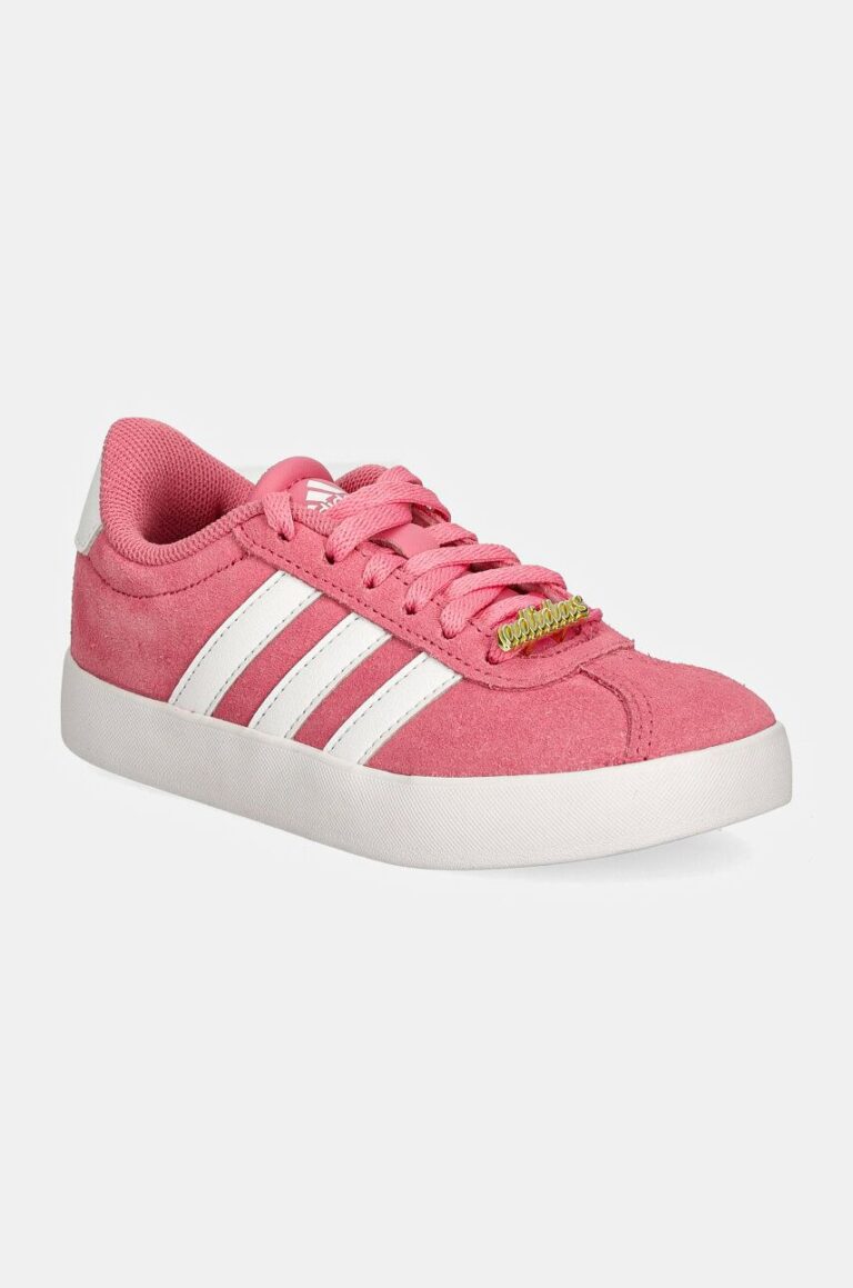 adidas sneakers pentru copii VL COURT 3.0 culoarea roz