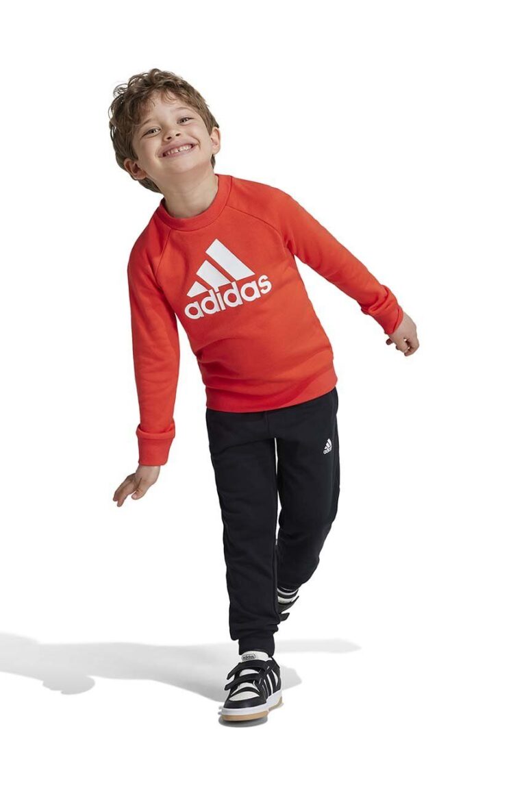 adidas trening copii LK BOSOG FT culoarea portocaliu