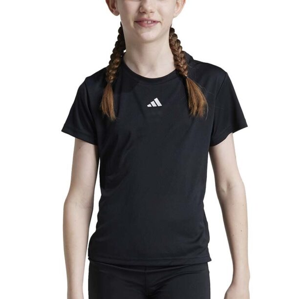 adidas tricou copii JG TR-ES T culoarea negru