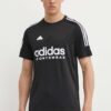 adidas tricou de antrenament Tiro culoarea negru