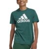 adidas tricou de bumbac pentru copii U BL TEE culoarea verde