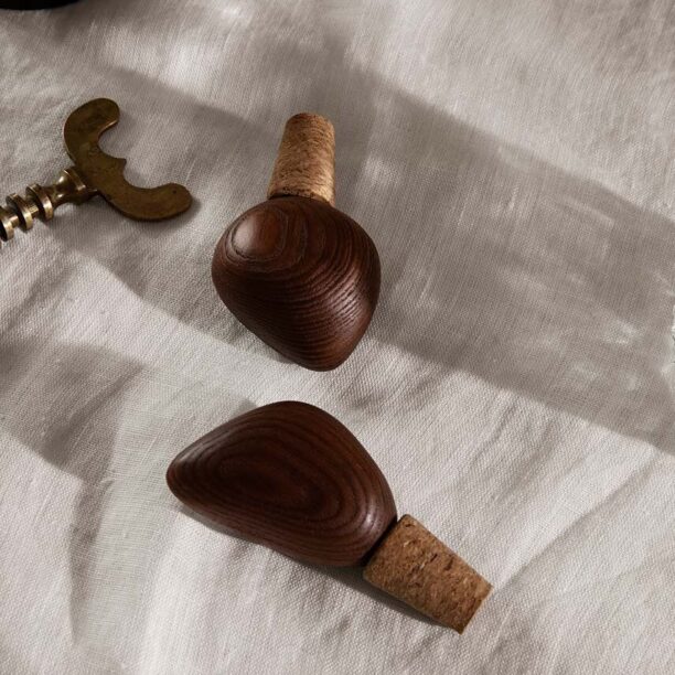 ferm LIVING plută de vin Cairn Wine Stoppers 2-pack preţ