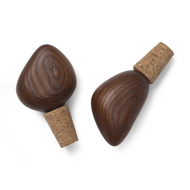 ferm LIVING plută de vin Cairn Wine Stoppers 2-pack