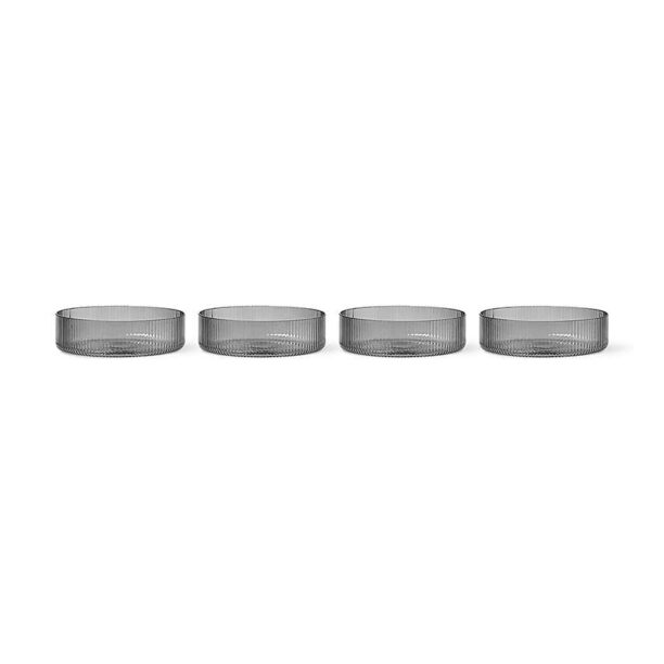 ferm LIVING set de boluri Ripple Serving Bowls 4-pack