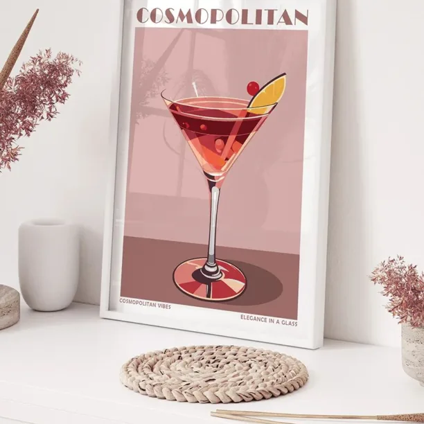 home & lifestyle decoratiune de perete Cosmopolitan Vibes preţ