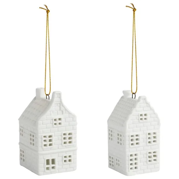 &k amsterdam pandantiv decorativ canal house 2-pack