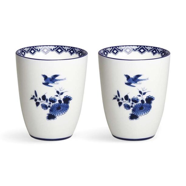 &k amsterdam set cani Mug Delftware 2-pack