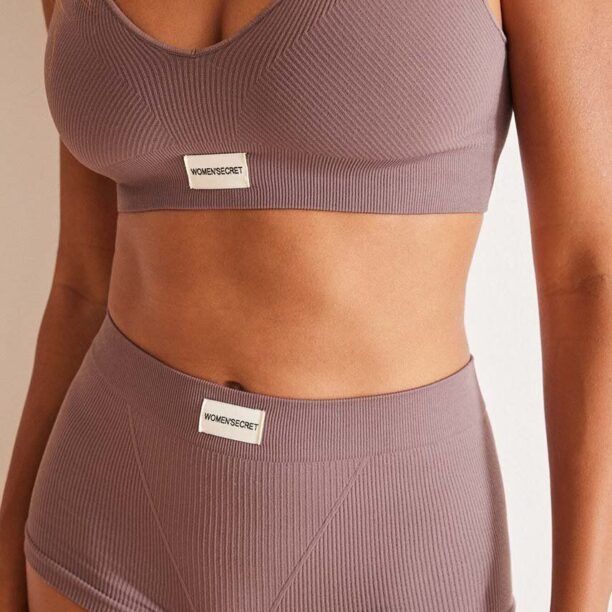 women'secret boxeri SEAMLESS 1 culoarea violet