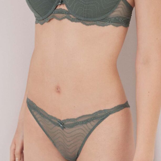 women'secret chiloti HELANKAS 2 culoarea verde