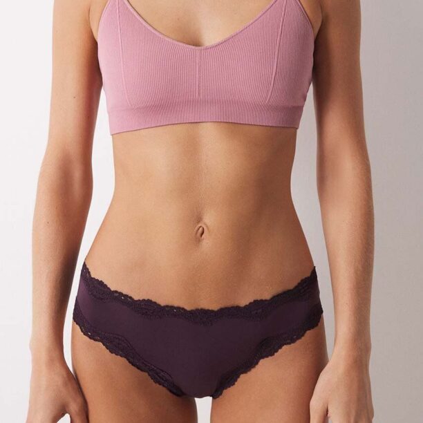 women'secret chiloti brazilieni SECOND ROUND culoarea violet