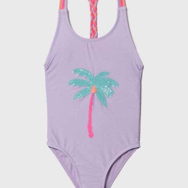 zippy costum de baie dintr-o bucată pentru copii culoarea violet