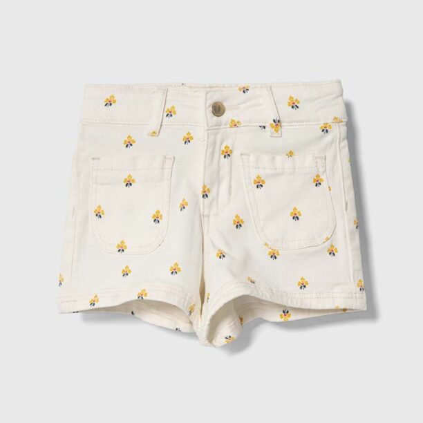 zippy pantaloni scurti copii culoarea bej