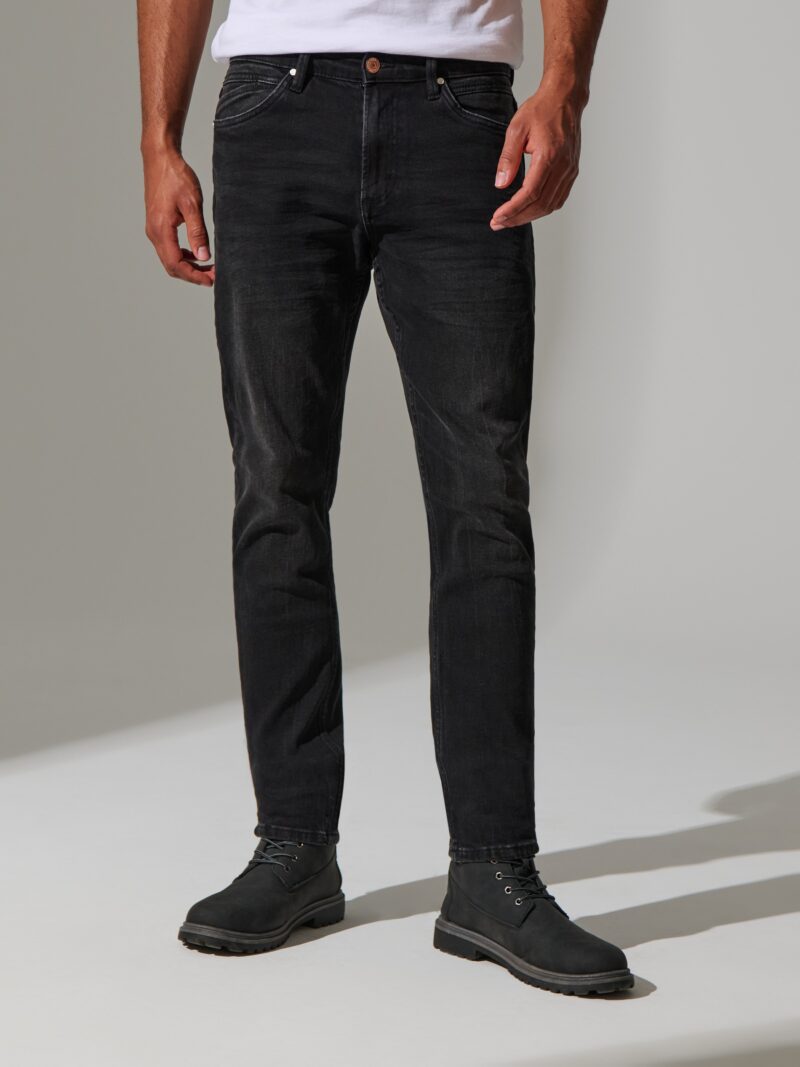 Original Blugi slim fit - negru