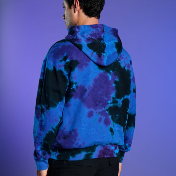 Preţ Bluză de trening cu efect tie-dye - multicolor