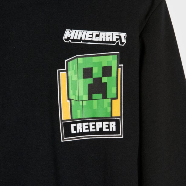 Original Bluză sport Minecraft - crem