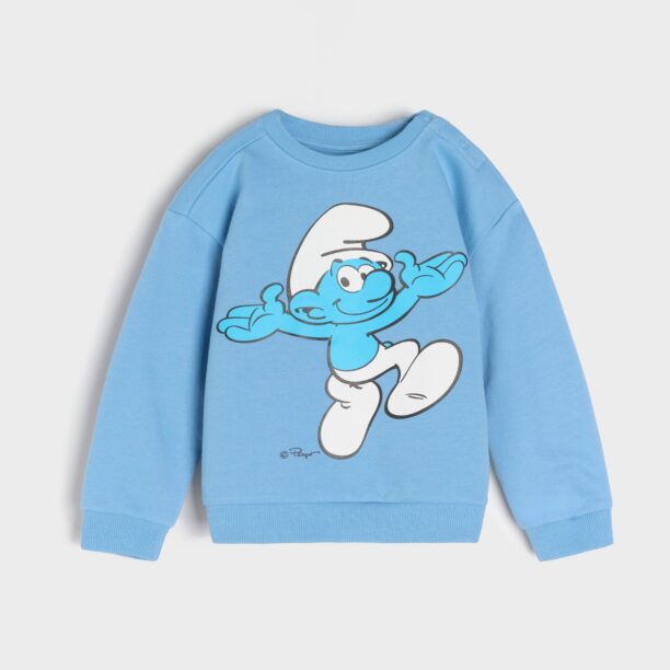 Bluză sport The Smurfs - light blue preţ