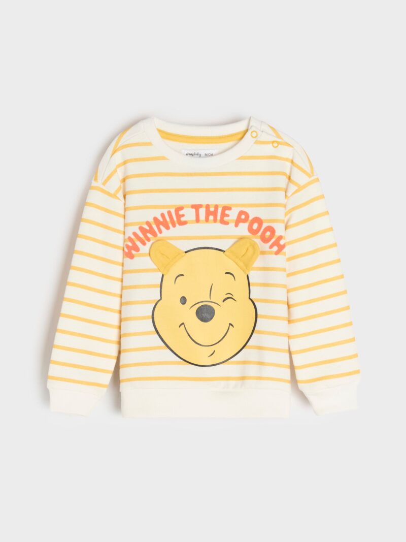 Bluză sport Winnie the Pooh - crem preţ