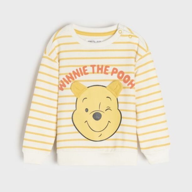 Bluză sport Winnie the Pooh - crem