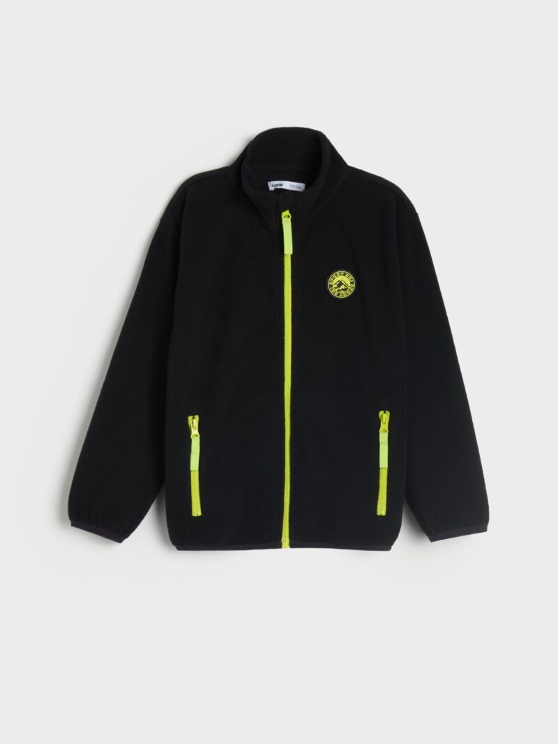 Cumpăra Bluză sport din fleece - negru