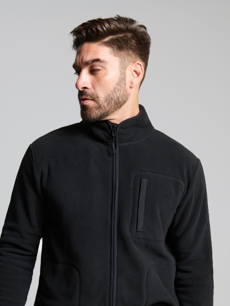 Preţ Bluză sport din fleece - negru