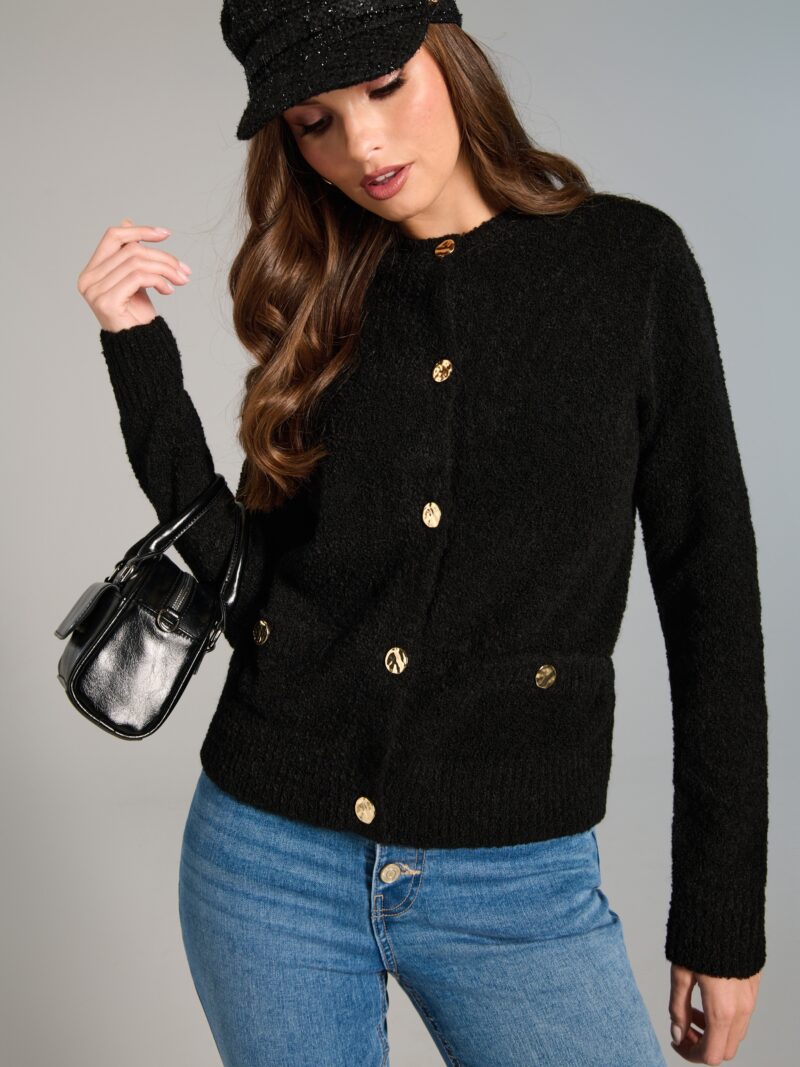 Original Cardigan - negru