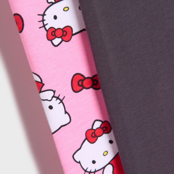 Preţ Colanți Hello Kitty - roz-pastel