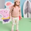 Colanți Peppa Pig 2 pack - bleumarin