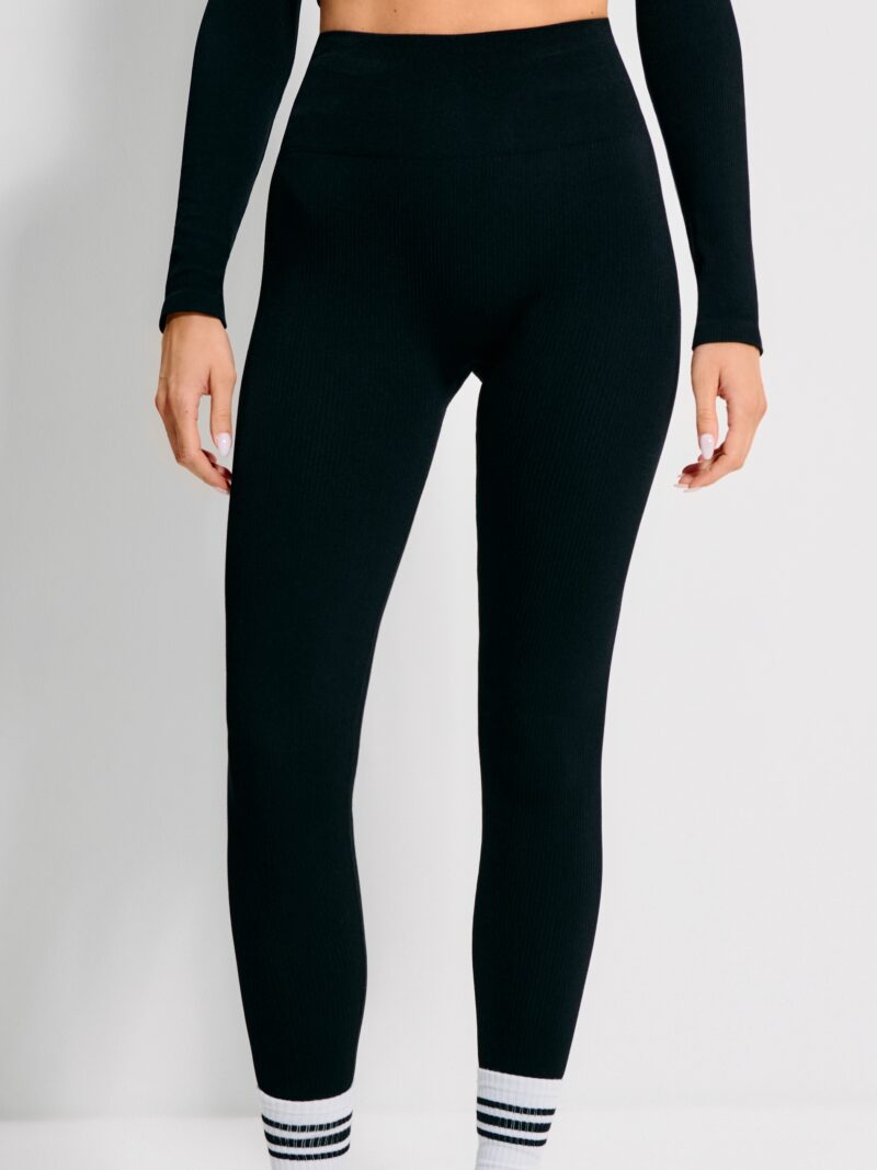 Original Colanți high waist - negru