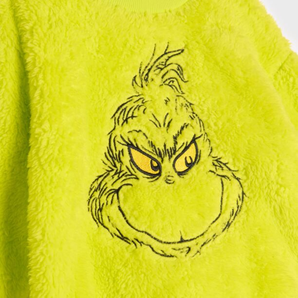 Original Compleu din jerseu Grinch - verde-aprins