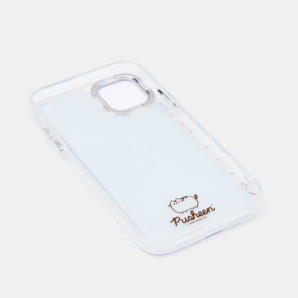 Cumpăra Etui pentru iPhone 11/XR Pusheen - alb