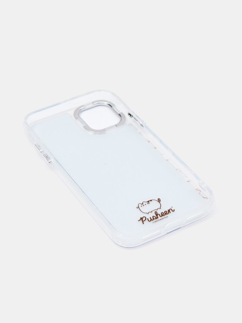 Cumpăra Etui pentru iPhone 11/XR Pusheen - alb