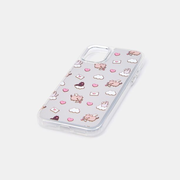 Preţ Etui pentru iPhone 11/XR Pusheen - alb