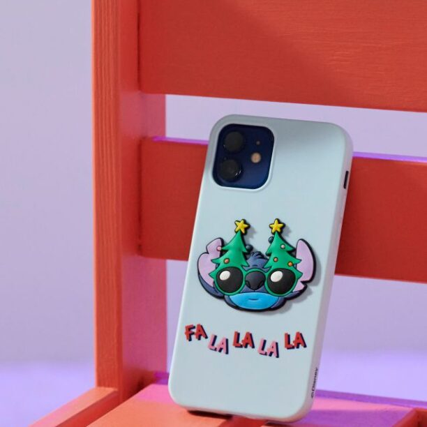 Etui pentru iPhone Stitch - light blue