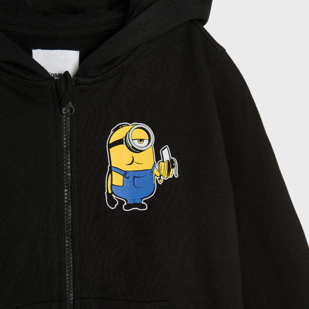 Original Hanorac cu Minions - negru