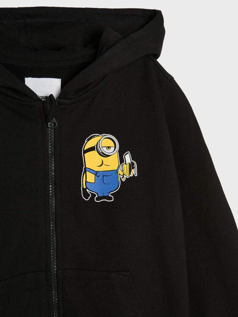 Original Hanorac cu Minions - negru