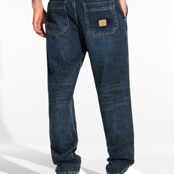 Original Jeans pentru femei - albastru metalizat