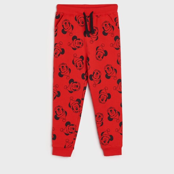 Cumpăra Pantalon joggers gros Mickey Mouse - roșu