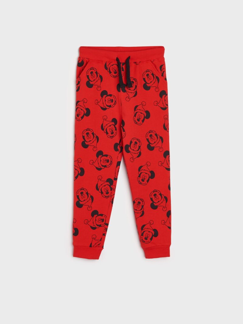 Cumpăra Pantalon joggers gros Mickey Mouse - roșu