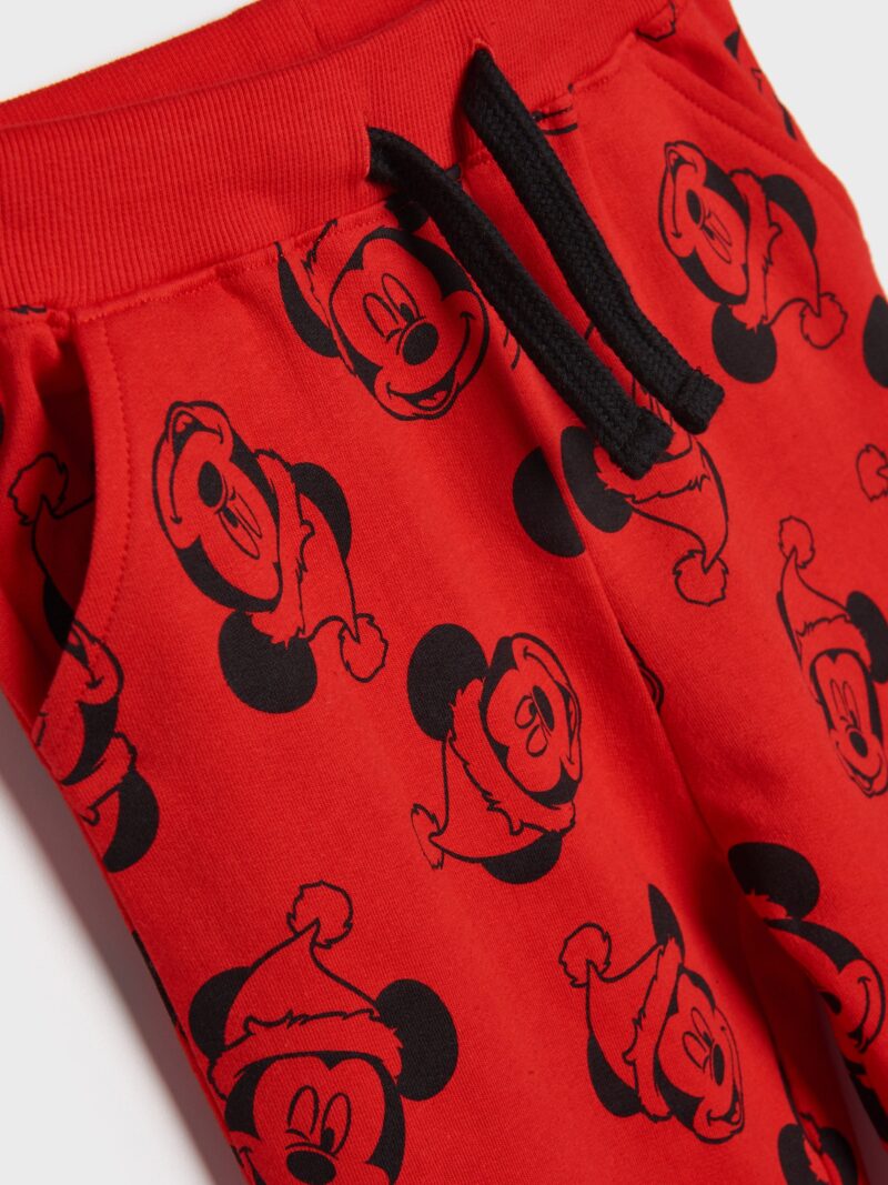 Preţ Pantalon joggers gros Mickey Mouse - roșu