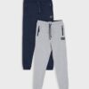 Pantaloni 2 pack - gri-neutru