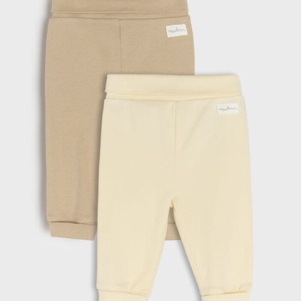 Pantaloni 2 pack - nude