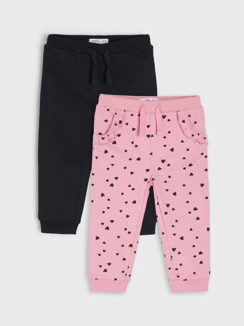 Pantaloni 2 pack - roz preţ