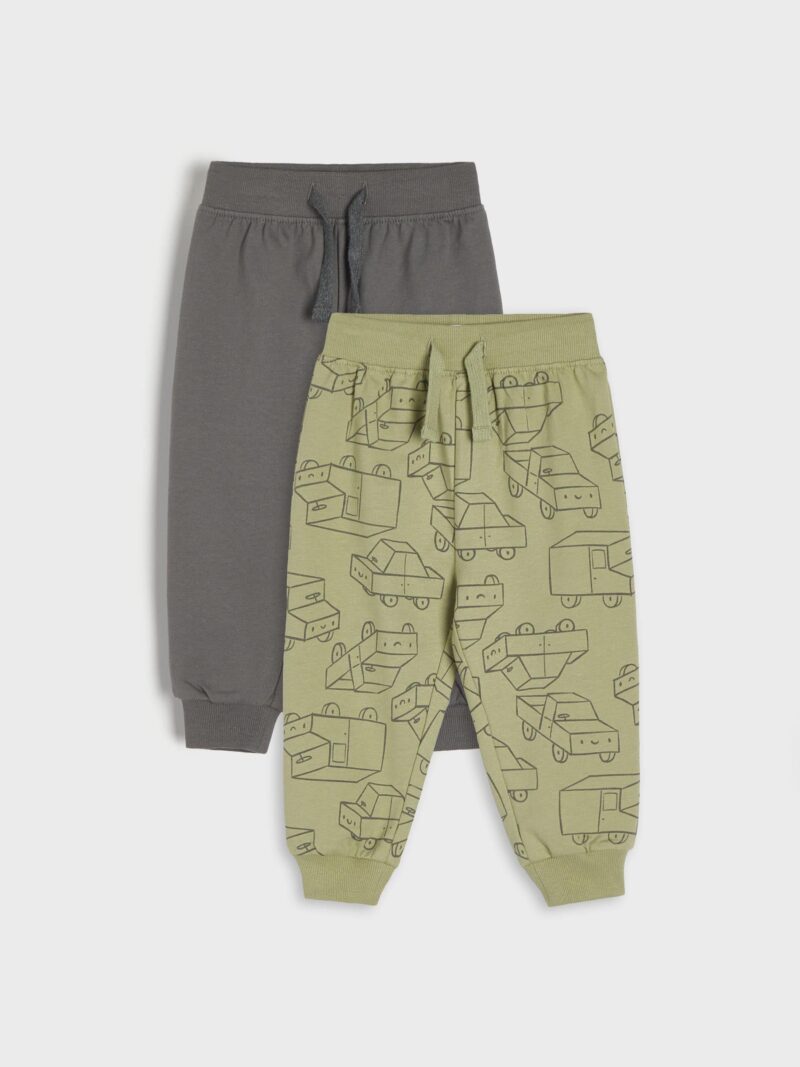 Pantaloni 2 pack - verde-prăfuit preţ