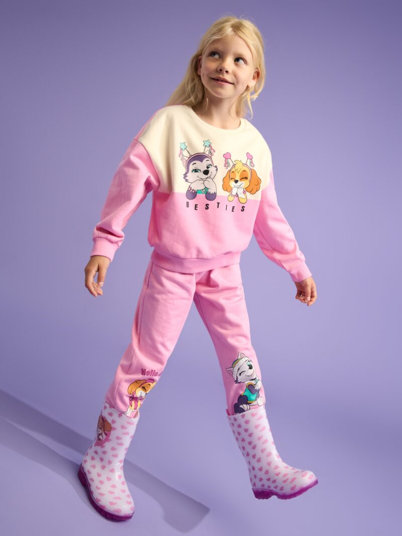 Pantaloni Paw Patrol - roz-pastel preţ