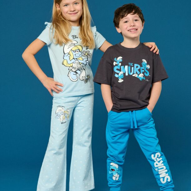 Original Pantaloni The Smurfs - light blue