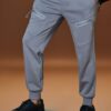 Pantaloni cargo - gri deschis