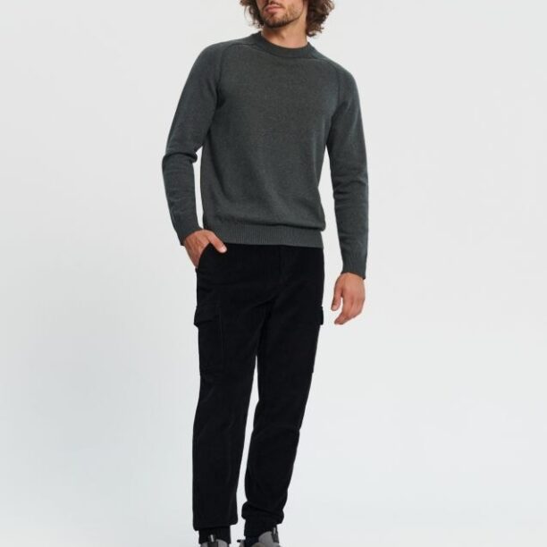 Pantaloni cargo - negru